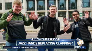 Jazz hands replacing clapping?