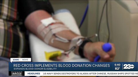 Red Cross expands blood donor eligibility to allow more LGBTQ+ people to donate