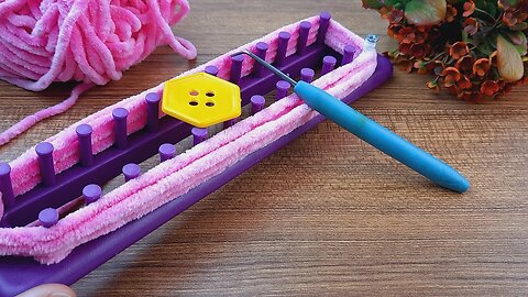 ✅️Knitting loom👍🏻👌❤️You will love this model I made it using knitting apparatus, everyone liked it