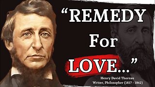 I Wish I Knew That Sooner! Henry David Thoreau Quotes.
