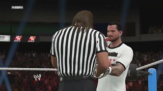 74 WWE Champion John Cena VS CM Punk