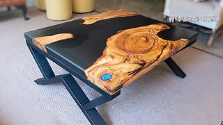 Epoxy Coffee Table | DIY