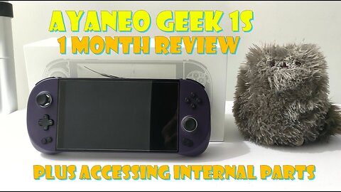 Ayaneo Geek 1S 7840u 32gb Review after 1 month plus accessing internal parts!