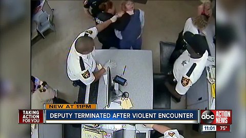 Pinellas County detention deputy fired over unnecessary force