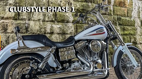 Making the Harley-Davidson DYNA - CLUB STYLE \ Phase 1 \ T-Bar install