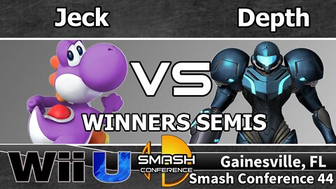 Jeck (Yoshi) vs. Depth (Samus) - SSB4 Winners Semis - SC44