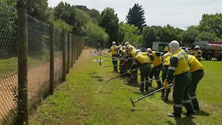 SOUTH AFRICA - Cape Town - Joint Operation for the 2019/20 Fire Season between United States and South Africa (Video) (At4)