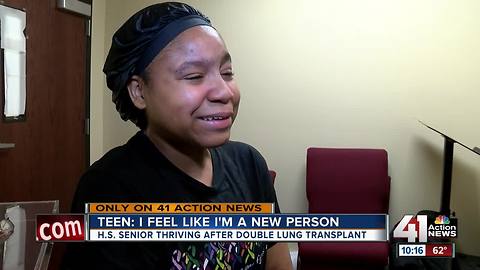 Teen’s dreams bloom after double lung transplant