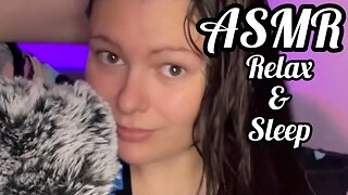 ASMR | Live 42 🎀 Towel Scratching 🎀 Hairbrushing & Thunder Trigger | Steffi Nova ASMR 🎀