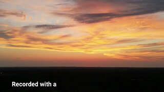 Texas Sunset Hyper-lapse From a Rest Area on I 37 With a DJI Mini 3 Pro Drone #sunset #mini3pro