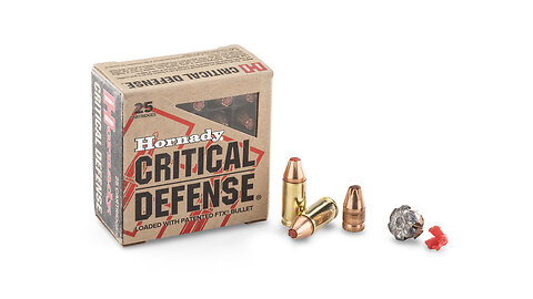Hornady Critical Defense 9MM: Self-Defense Ammo For CCW