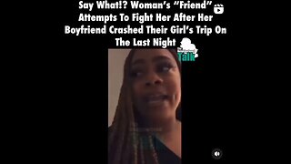 black man can't protect black women while she's on the girls trip? girls trip going bad part 2