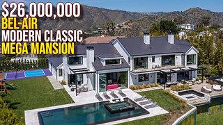 Exploring $26,000,000 BEL AIR Modern Mega Mansion