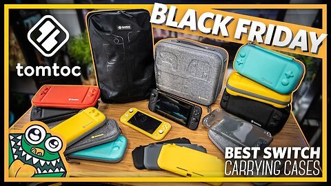Tomtoc Nintendo Switch Cases + Nintendo Switch Lite GIVEAWAY! - List and Overview