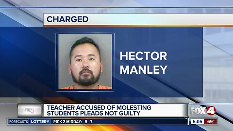 Former Collier teacher pleads not guilty to molestation charges