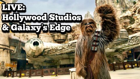 Live: Disney’s Hollywood Studios & Galaxy’s Edge