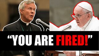 Pope Fires a Conservative Bishop.