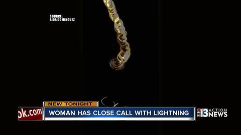 Henderson woman has close call with lightning