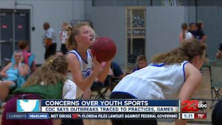 Concerns over youth sports, CDC says outbreak traced to practices and games