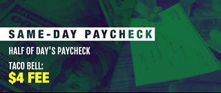 Same-day paychecks: Good or bad idea?