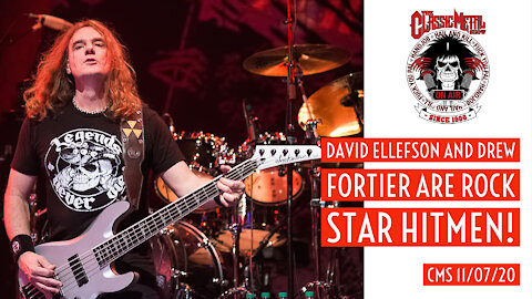 David Ellefson and Drew Fortier Are Rock Star Hitmen