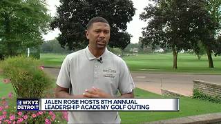 Jalen Rose holds eighth annual golf outing for his Leadership Academy