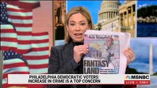 MSNBC Guest: ALL Voters Feel The Crime In Democrat Run Cities