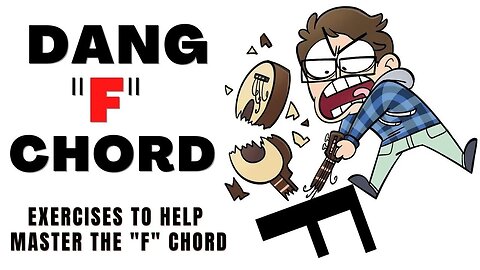 Practice Exercises for Beginners to prep to play F chord - End Ur Frustration