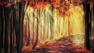 Relaxing Dark Autumn Music for Writing - Whispers of Swirling Leaves ★694 | Spooky, Halloween