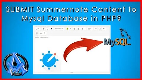 Storing Summernote Content in MySQL Database with PHP: A Step-by-Step Tutorial