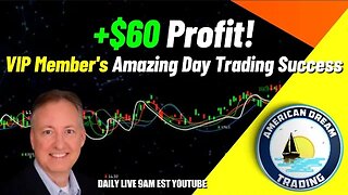 VIP Member's Stock Market Success - +$60 Profit Achieved