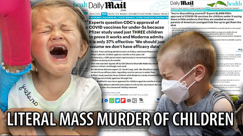 Millions of Children to be MURDERED as FDA and CDC Approve COVID Vaccine for Babies