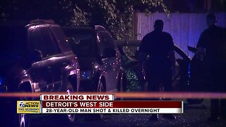 28-year-old man shot, killed overnight in Detroit