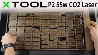 xTool P2 55w CO2 laser - Introduction and project results