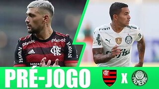 PRÉ-JOGO FLAMENGO X PALMEIRAS AO VIVO! CAMPEONATO BRASILEIRO.