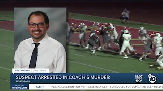 Suspect arrested in Coach Mario Fierro's murder