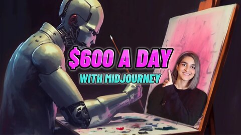 FULL GUIDE to Making $200k a YEAR with AI ART! (NEW Midjourney Method)