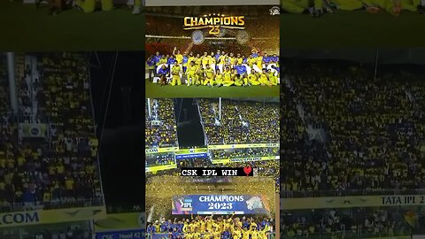 CSK WIN 💛 IPL status #status #ipl #csk