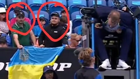 Andrey Rublev Australian Open: "I'll have security kick them out" - Referee ejects Ukrainian fans