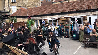 Beltane Border Morris - Tolmen Stone - The Swan - Green Man Festival - Bradford-on-Avon - 2022