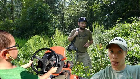 Summertime Family Deer Chores