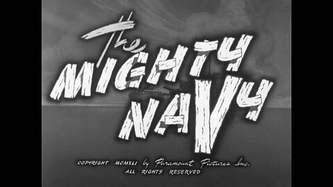 Popeye The Sailor - The Mighty Navy (1941)