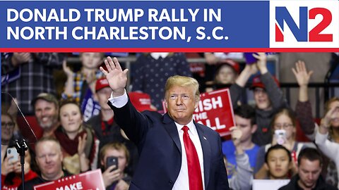 LIVE: President Donald Trump Get Out The Vote Rally in North Charleston, S.C. | NEWSMAX2