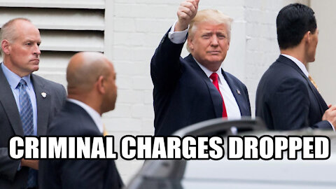 Manhattan DA will NOT Criminally Charge Donald Trump!