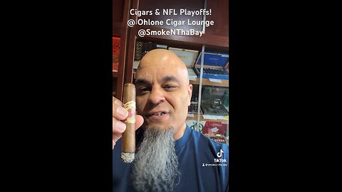 #Cigars & #NFL #Playoffs at Ohlone Cigar Lounge! Join us for both today! #Cigar #Short #NFLPlayoffs