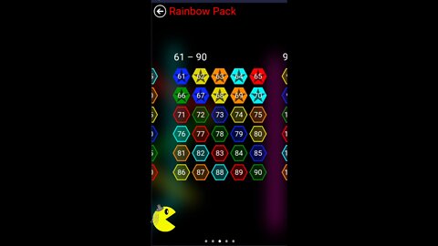 Free Flow: Hex - Walk-through for Rainbow Pack - Levels 61 - 90 - February 2022