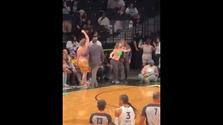 Topless Abortion Activists Run Onto Court At WNBA Game