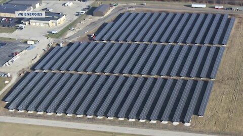 Milwaukee makes history following the completion of the city's largest solar energy farm