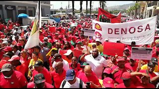 SOUTH AFRICA - Cape Town - Cosatu March (Video) (xdU)