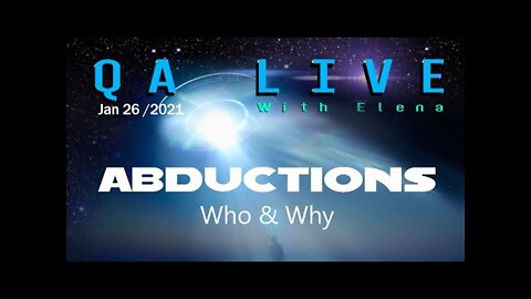 Q&A - Alien Abductions: Who & Why?